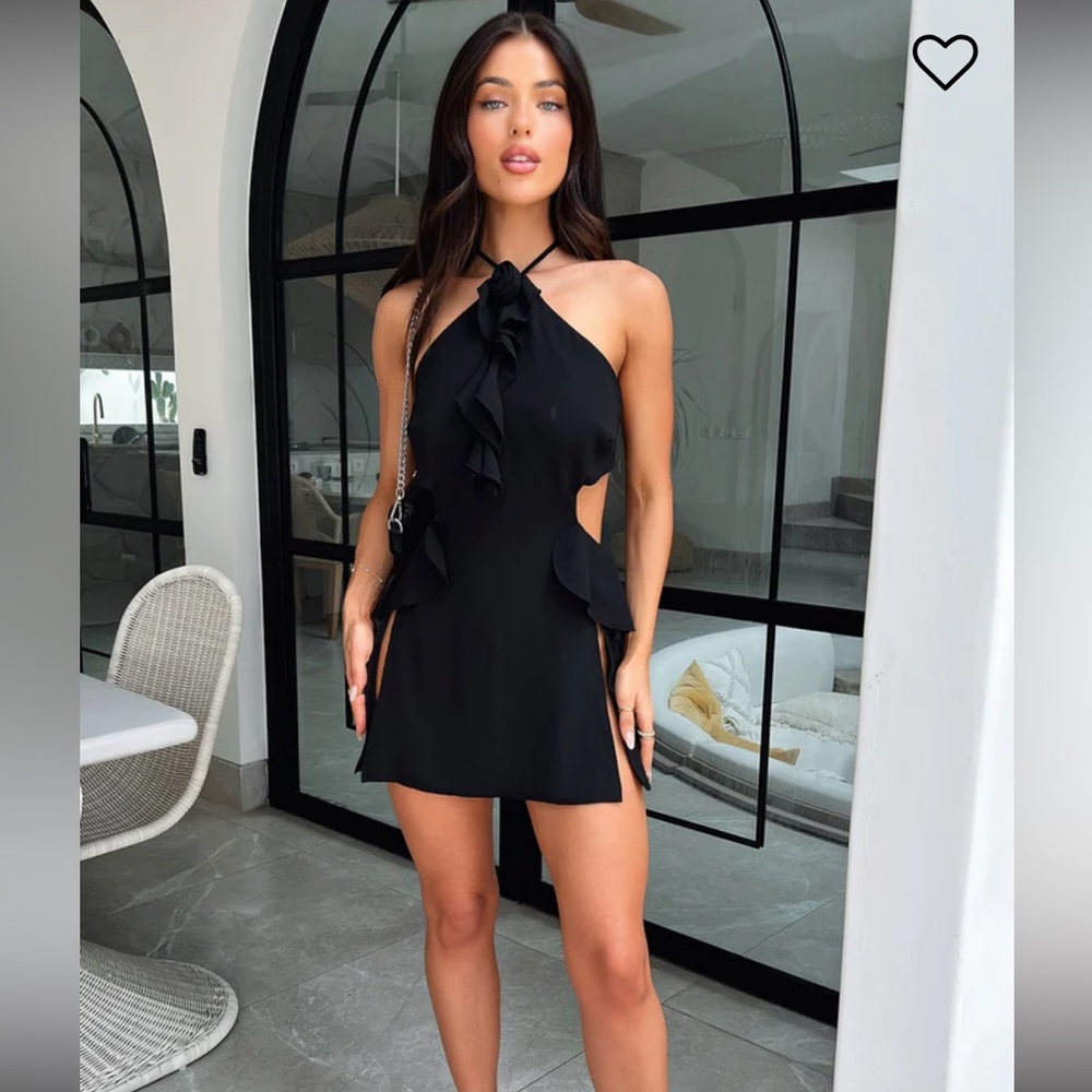 That’s So Fetch Bijou Halter Mini Dress